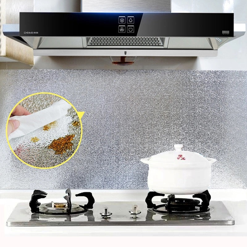 Waterproof Self-Adhesive Kitchen Oil-proof Wallpapers - Image 5