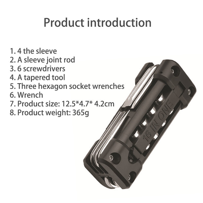 Multifunctional Pocket Size Bike Tool - Image 7