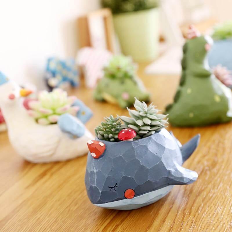 Creative Animals Mini Decorative Flower Pots - Image 7