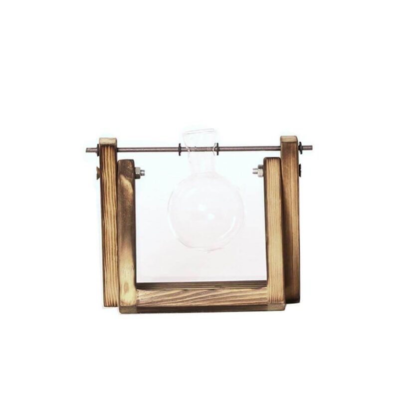 Creative Transparent Wooden Vase Decoration - Image 7